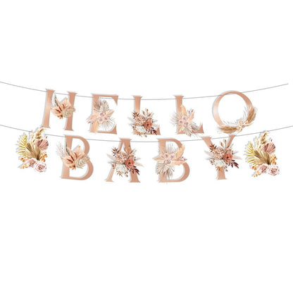 Bohemian Baby Shower Party Supplies Set