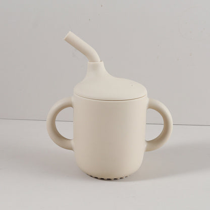 Baby Silicone Straw and Duckbill Cup