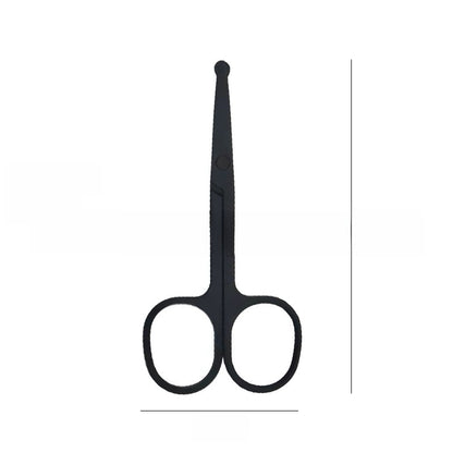 Stainless Steel Beauty Scissors for Eyebrow and Nose Hair Trimming, Makeup Tool
