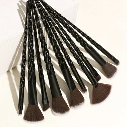 Colorful Unicorn Makeup Brush Set