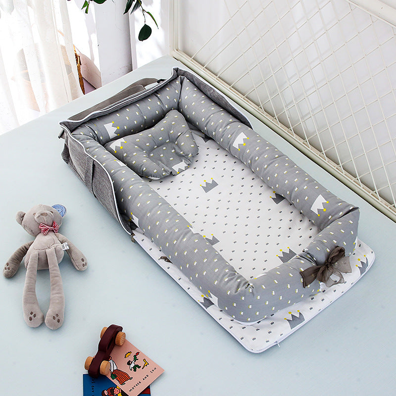 Foldable Portable Baby Bed Crib