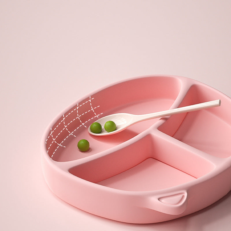 Silicone Food Bowl Baby Plate Baby Suction Cup