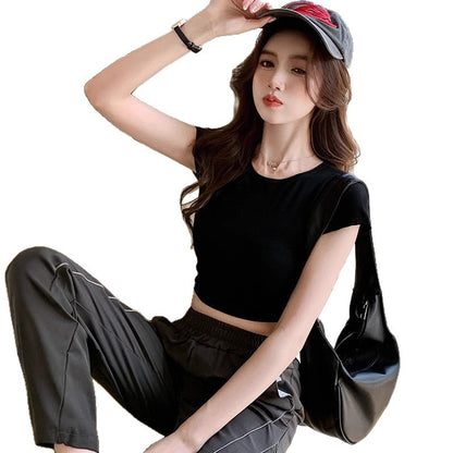 Cropped Short Sleeve Tshirt