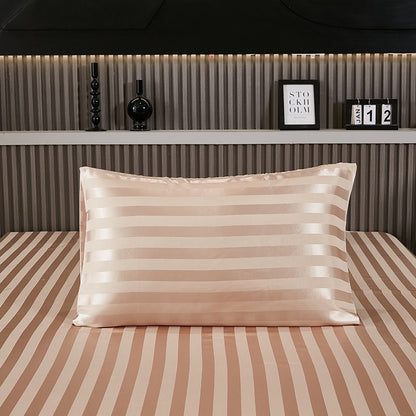 Satin Imitation Silk Pillowcase