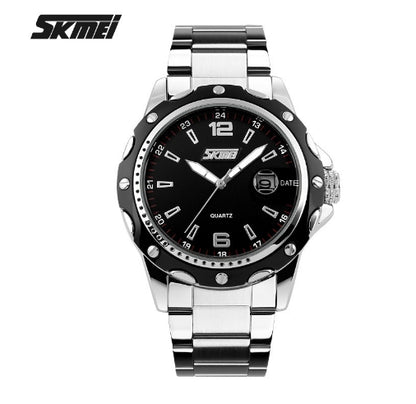 Men's Fashionable Waterproof Silicone Quartz Watch