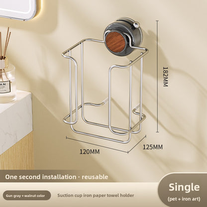 Bathroom Light Luxury Creative Stainless Steel Paper Box