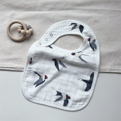 Adjustable Baby Bibs Drool Absorbent - RAINSTAR