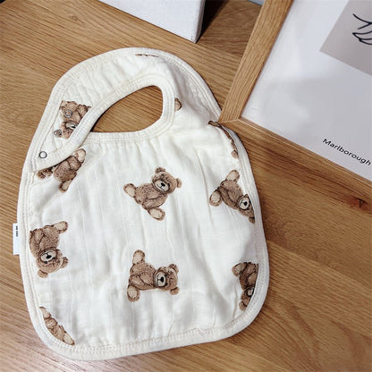 Adjustable Baby Bibs Drool Absorbent - RAINSTAR