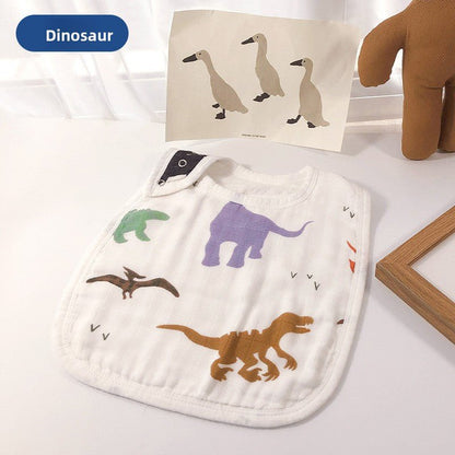 Adjustable Baby Bibs Drool Absorbent - RAINSTAR