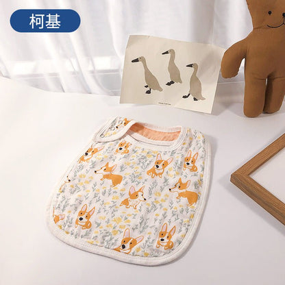 Adjustable Baby Bibs Drool Absorbent - RAINSTAR
