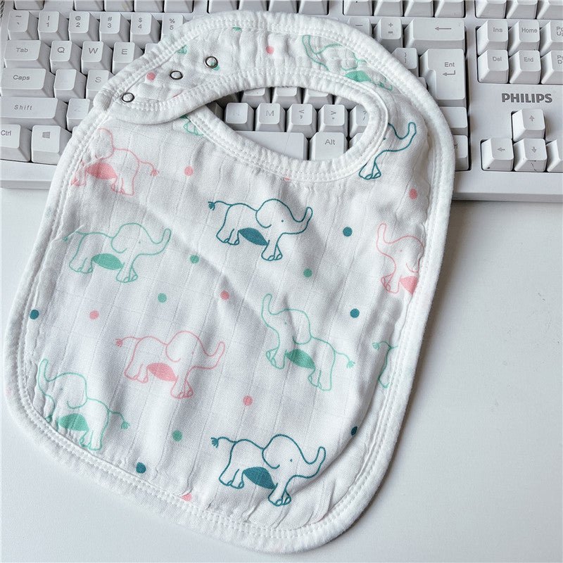Adjustable Baby Bibs Drool Absorbent - RAINSTAR