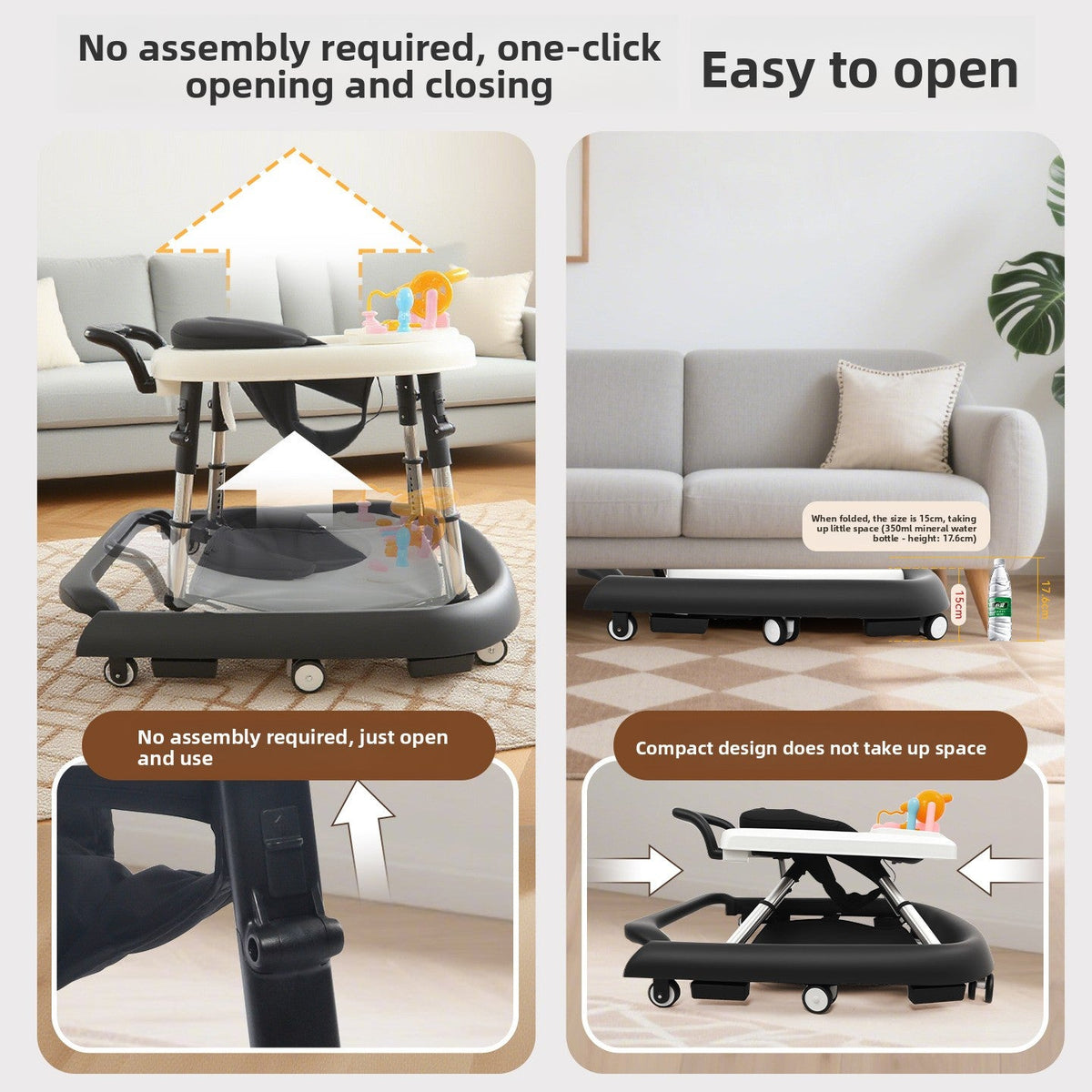 Adjustable Baby Learning Walker - RAINSTAR