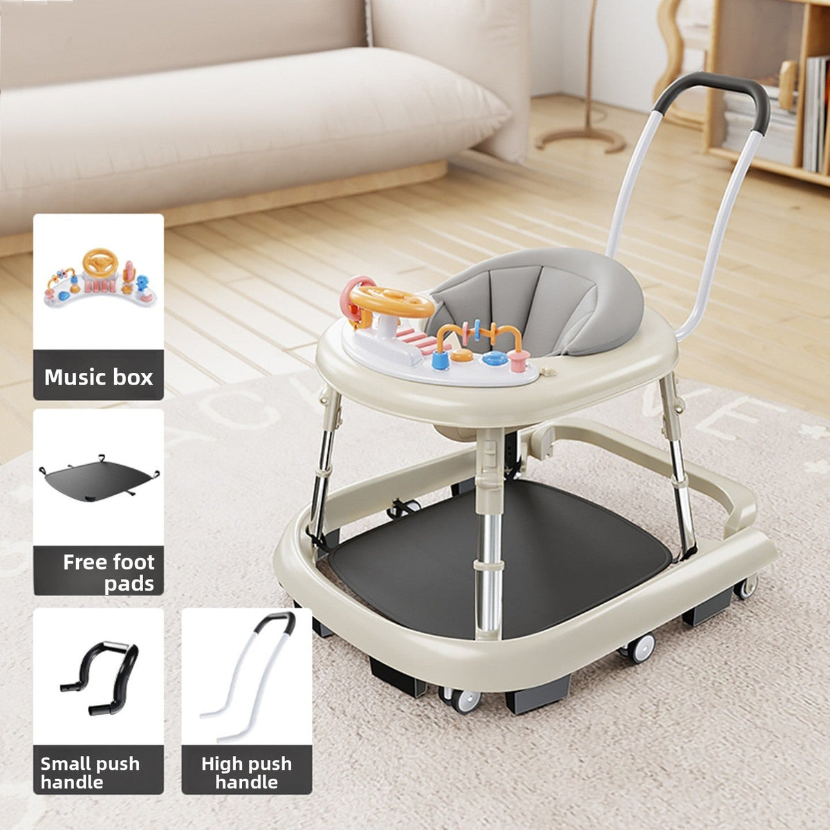 Adjustable Baby Learning Walker - RAINSTAR
