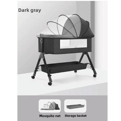 Adjustable Foldable Baby Bed with Mosquito Net - RAINSTAR