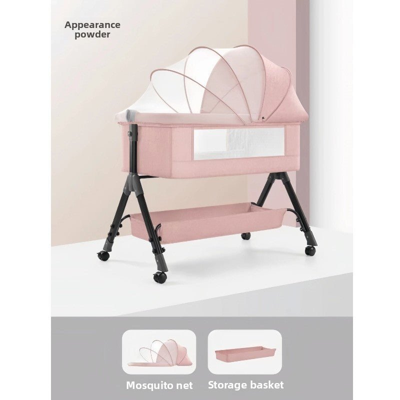Adjustable Foldable Baby Bed with Mosquito Net - RAINSTAR