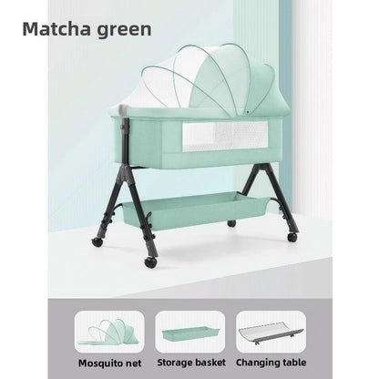 Adjustable Foldable Baby Bed with Mosquito Net - RAINSTAR