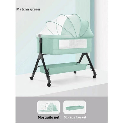 Adjustable Foldable Baby Bed with Mosquito Net - RAINSTAR
