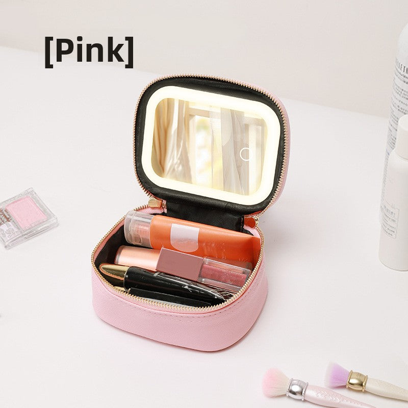 LED makeup bag