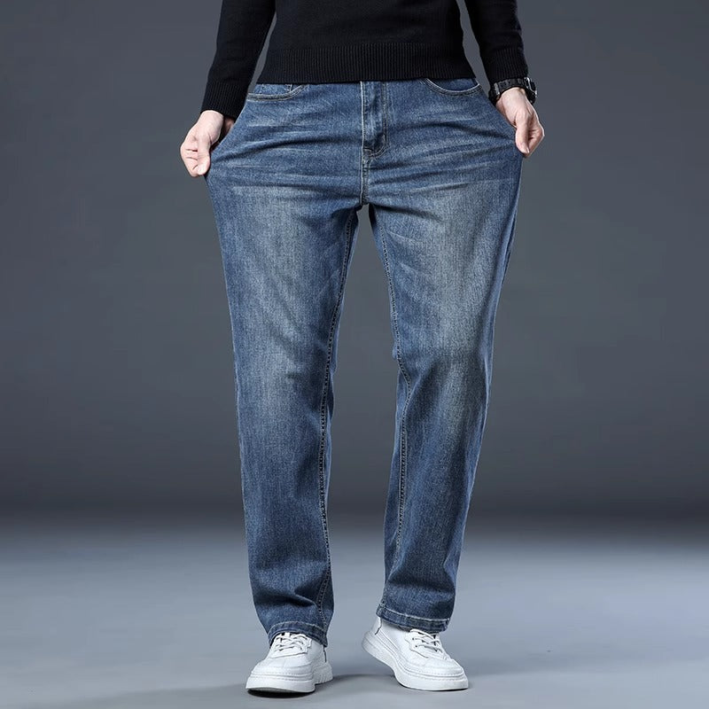 Mens Straight Leg Denim Pants