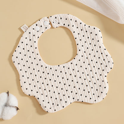 Baby Cotton Bibs with Cartoon Designs