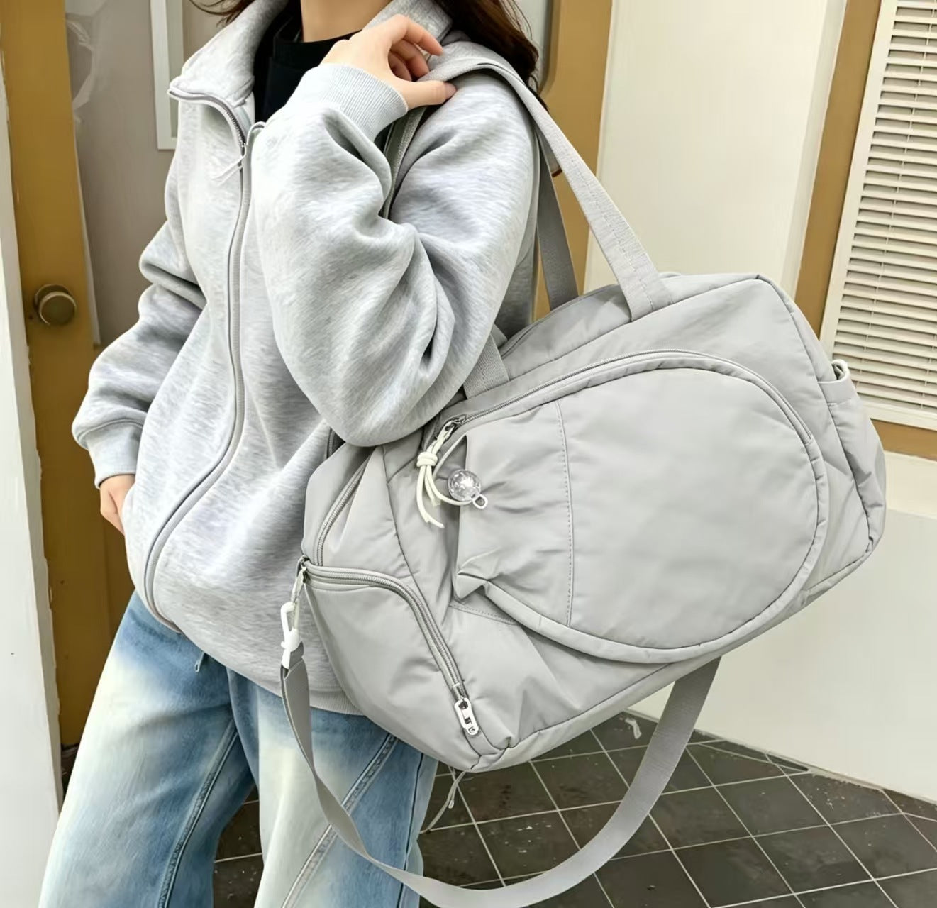 Crossbody tennis bag tote bag