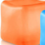 Ice cube maltose squishy stress-relief toy