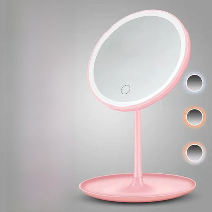 Adjustable LED Makeup Mirror