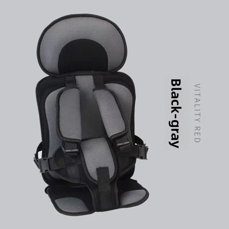 Children's Seat Cushion Simple Portable Baby Car Heightened Cushion Car Standard Seat Cushion for 6 Years Old