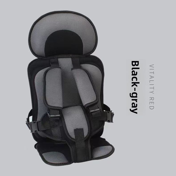 Children's Seat Cushion Simple Portable Baby Car Heightened Cushion Car Standard Seat Cushion for 6 Years Old