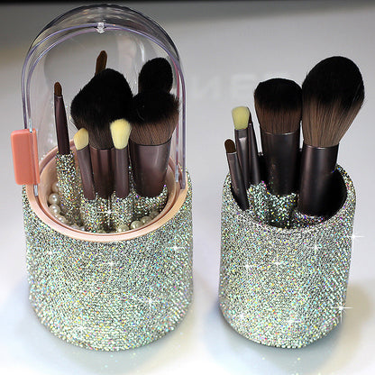 Diamond Makeup Brush Set 12Pcs with Rhinestone Handles