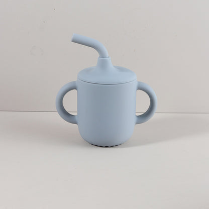 Baby Silicone Straw and Duckbill Cup