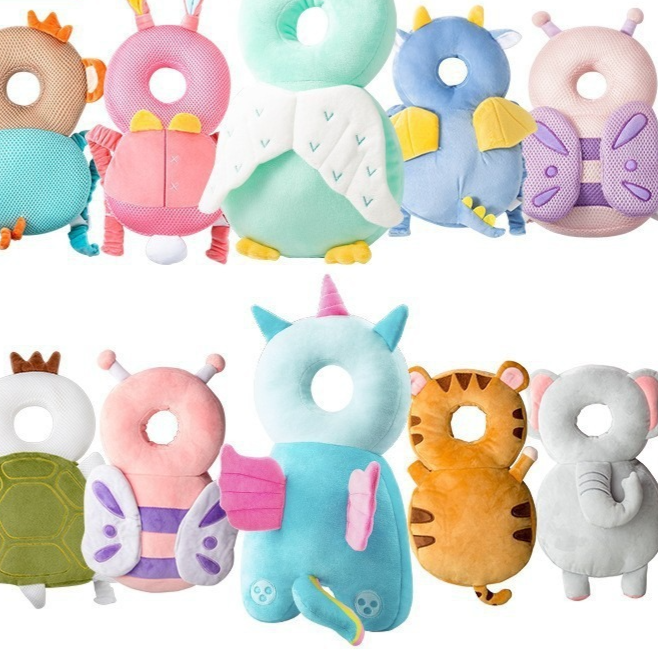 Baby Anti-Fall Head Pillow Infant Toddler Learning to Walk Protective Pad - RAINSTAR