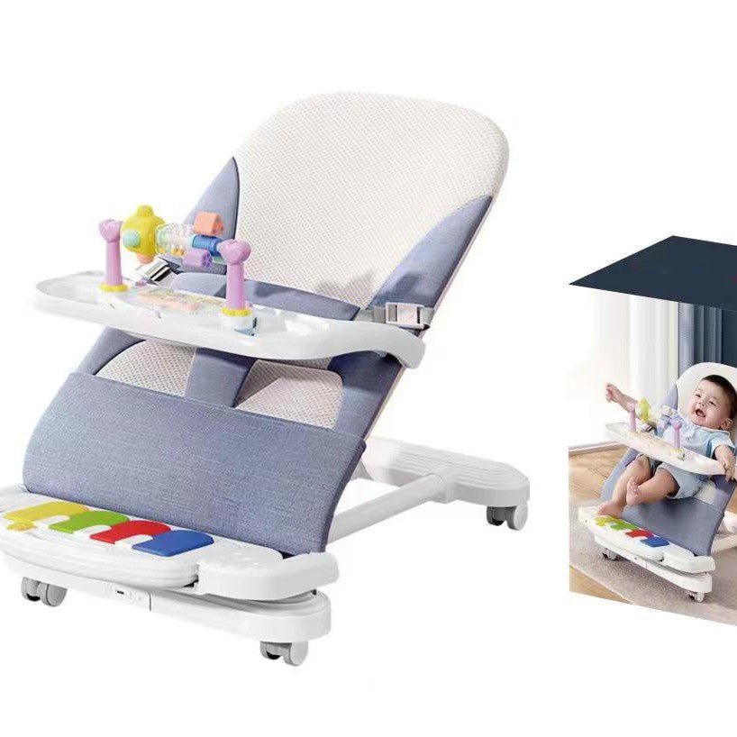 Baby Rocking Chair Soothing Recliner Bouncing Bed - RAINSTAR