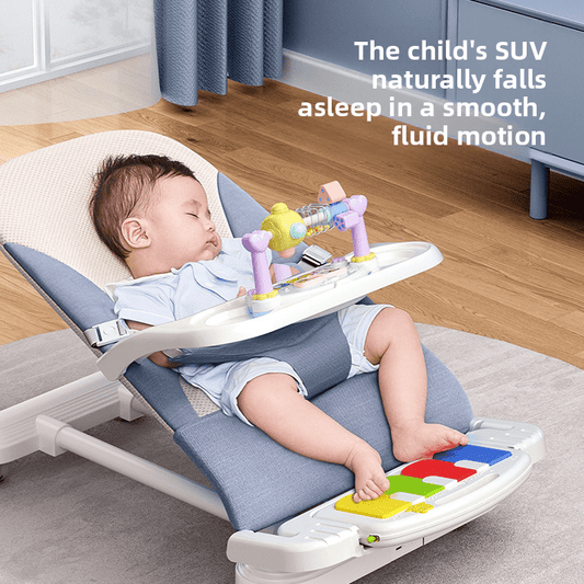Baby Rocking Chair Soothing Recliner Bouncing Bed - RAINSTAR