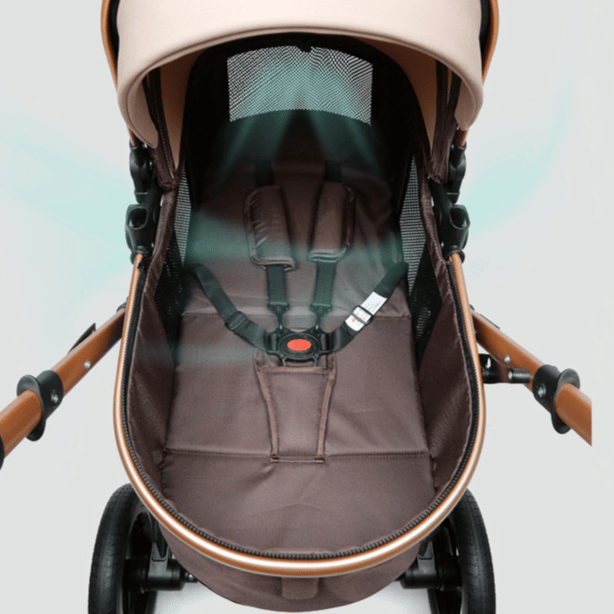 Basket-style baby stroller - RAINSTAR