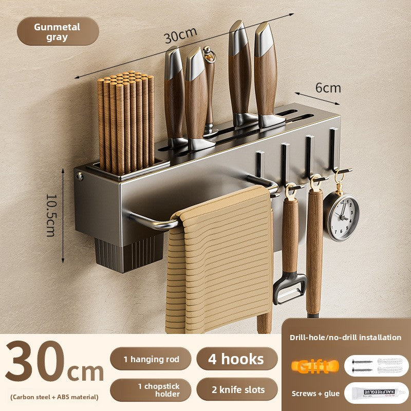 Kitchen storage rack - knife holder