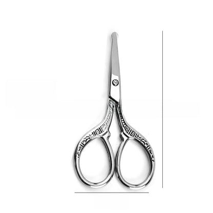Stainless Steel Beauty Scissors for Eyebrow and Nose Hair Trimming, Makeup Tool