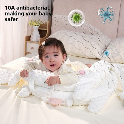 Foldable Portable Baby Bed with Toy Rack Options
