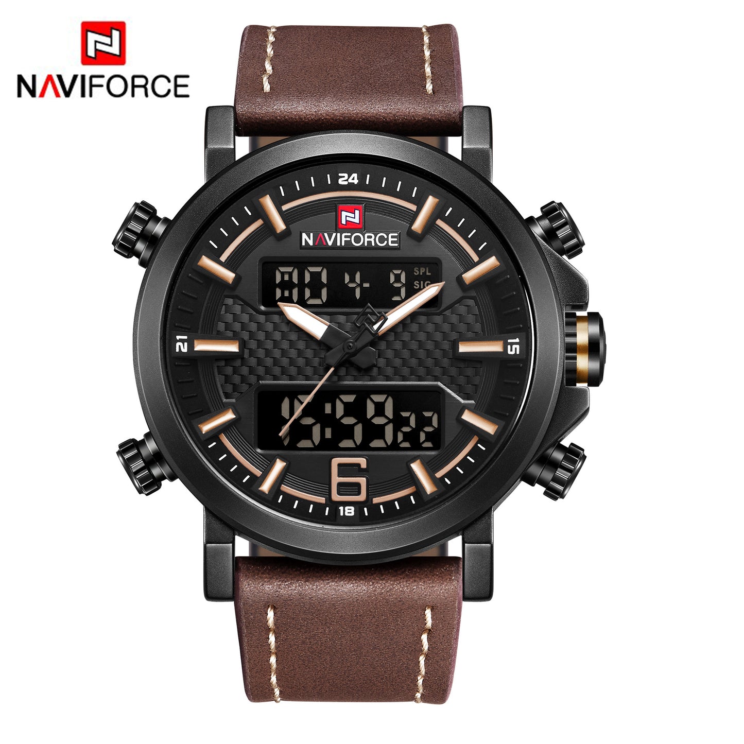 Men's Waterproof Multifunctional Fashion Belt Watch