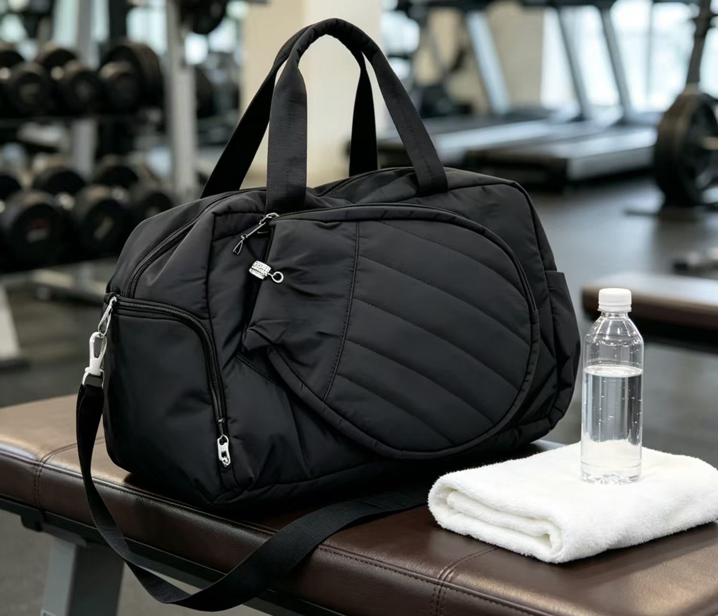 Crossbody tennis bag tote bag