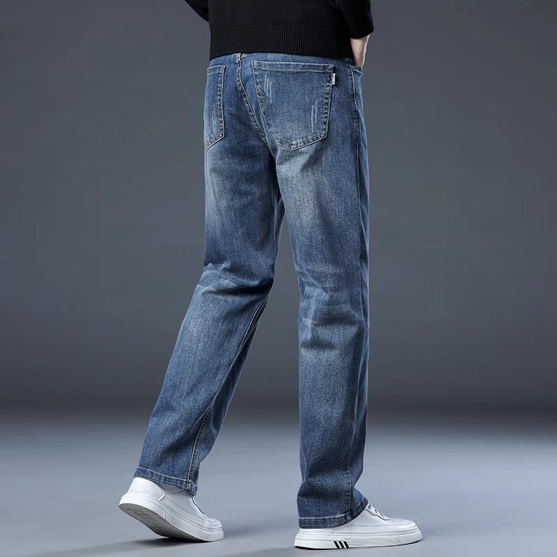 Mens Straight Leg Denim Pants
