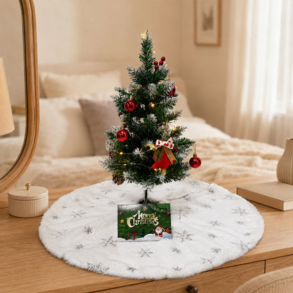 Mini Desktop Christmas Tree Set