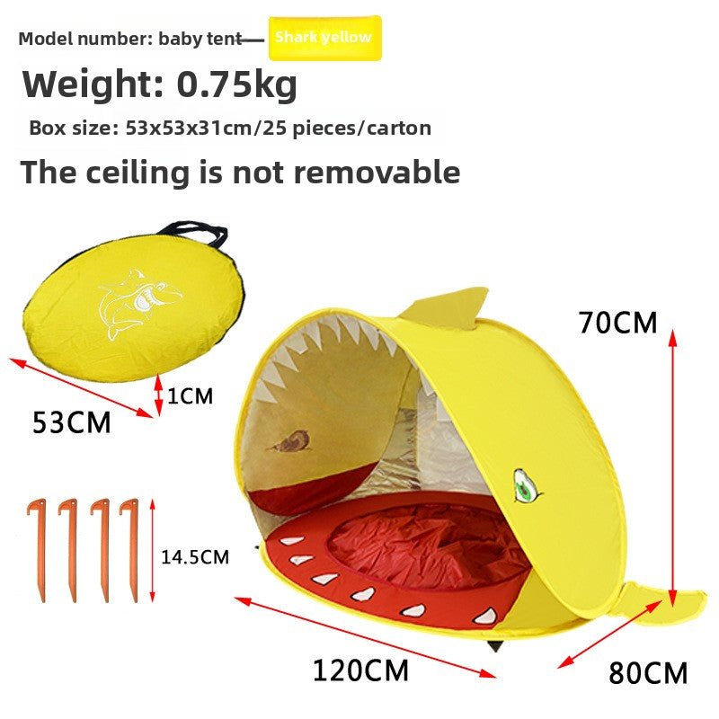 Childrens Baby Beach Sun Shelter Pop Up Tent - RAINSTAR