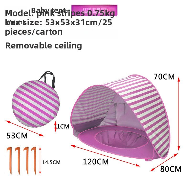 Childrens Baby Beach Sun Shelter Pop Up Tent - RAINSTAR
