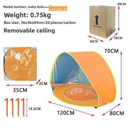 Childrens Baby Beach Sun Shelter Pop Up Tent - RAINSTAR