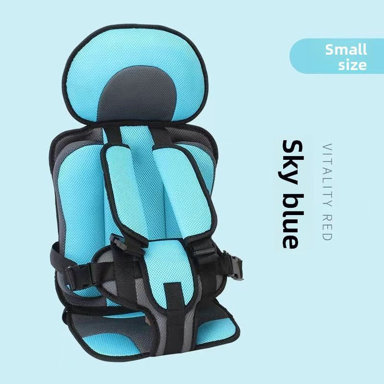Children's Seat Cushion Simple Portable Baby Car Heightened Cushion Car Standard Seat Cushion for 6 Years Old - RAINSTAR