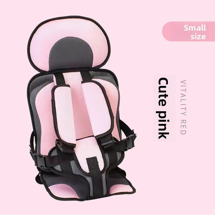 Children's Seat Cushion Simple Portable Baby Car Heightened Cushion Car Standard Seat Cushion for 6 Years Old - RAINSTAR