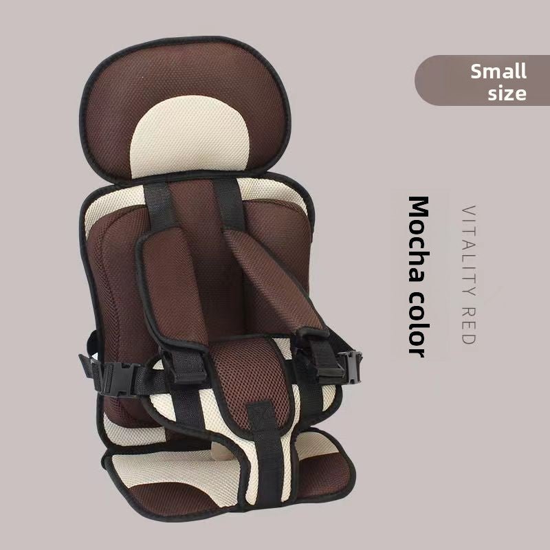 Children's Seat Cushion Simple Portable Baby Car Heightened Cushion Car Standard Seat Cushion for 6 Years Old - RAINSTAR