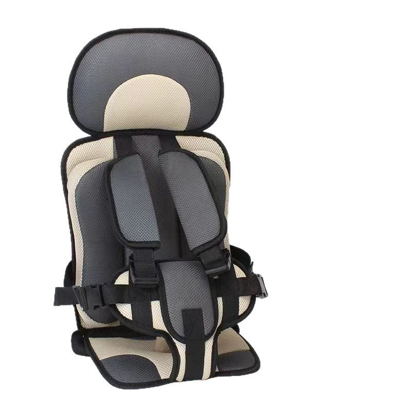 Children's Seat Cushion Simple Portable Baby Car Heightened Cushion Car Standard Seat Cushion for 6 Years Old - RAINSTAR
