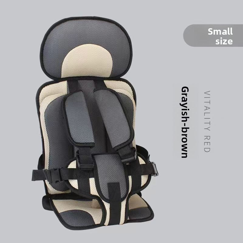 Children's Seat Cushion Simple Portable Baby Car Heightened Cushion Car Standard Seat Cushion for 6 Years Old - RAINSTAR